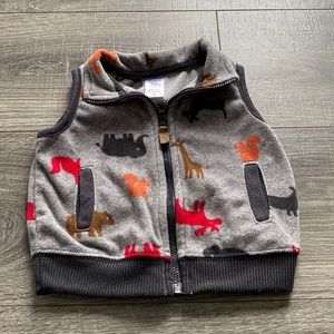Carters Fleece Vest 9M